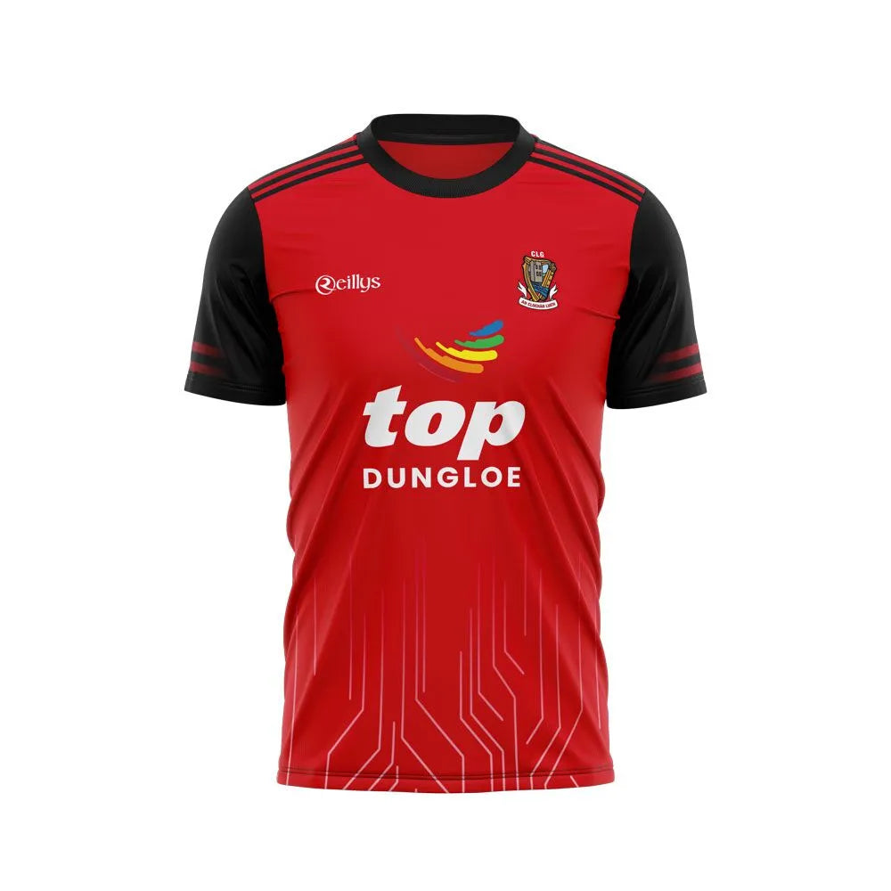 CLG An Clochan Liath - Dungloe GAA Adult Hurling Jersey - Red