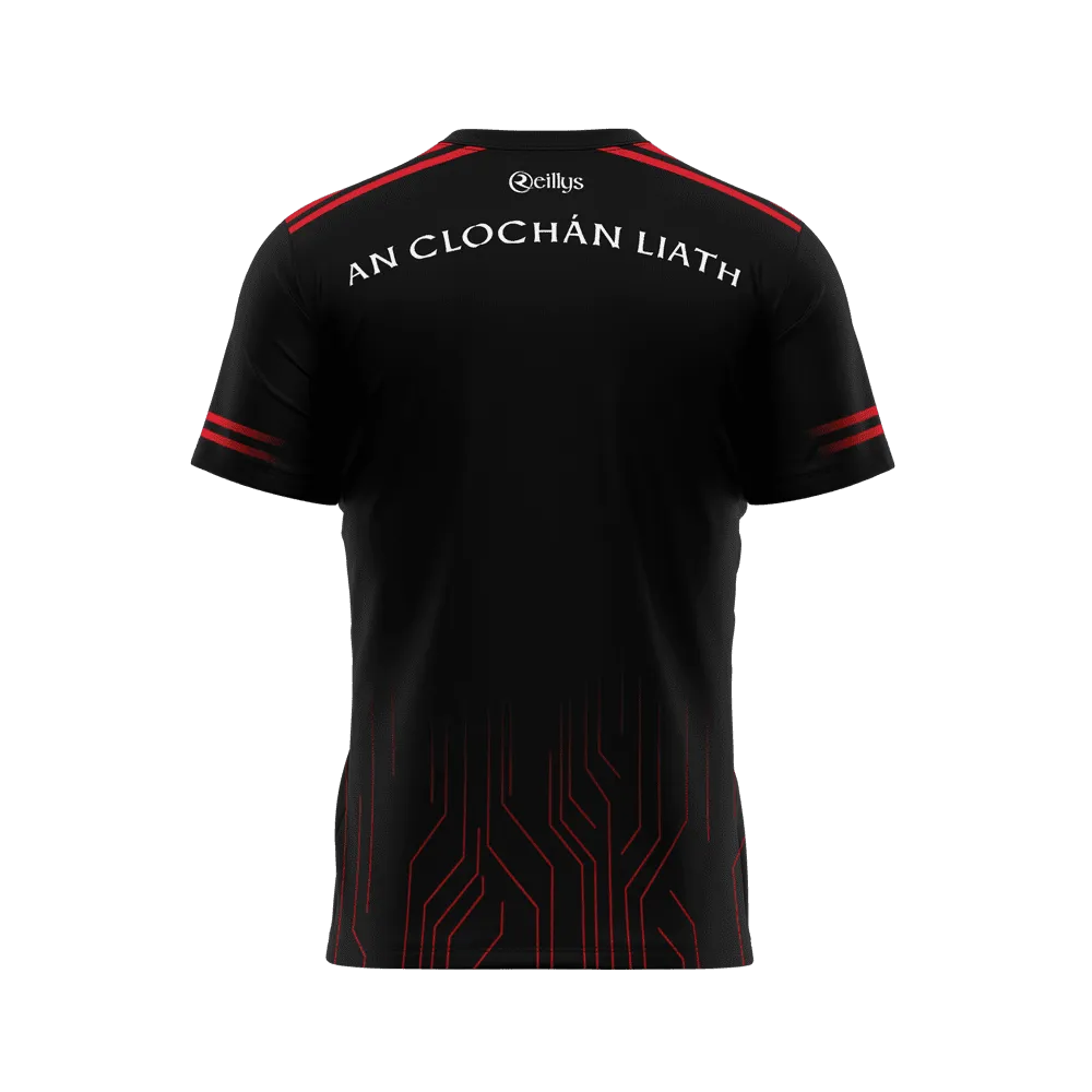 CLG An Clochan Liath - Dungloe GAA Kids Training Jersey - Black