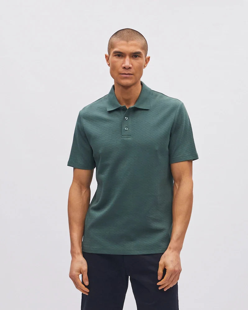 DIESEL Men's Serge Polo - Mayan Forest
