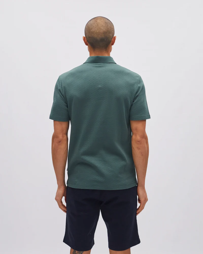 DIESEL Men's Serge Polo - Mayan Forest