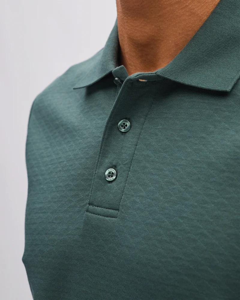 DIESEL Men's Serge Polo - Mayan Forest