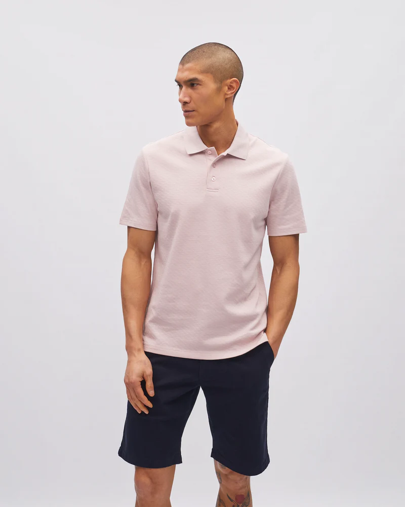DIESEL Men's Serge Polo - Candy Floss