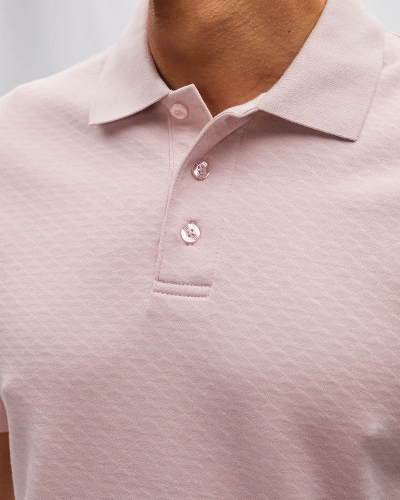 DIESEL Men's Serge Polo - Candy Floss