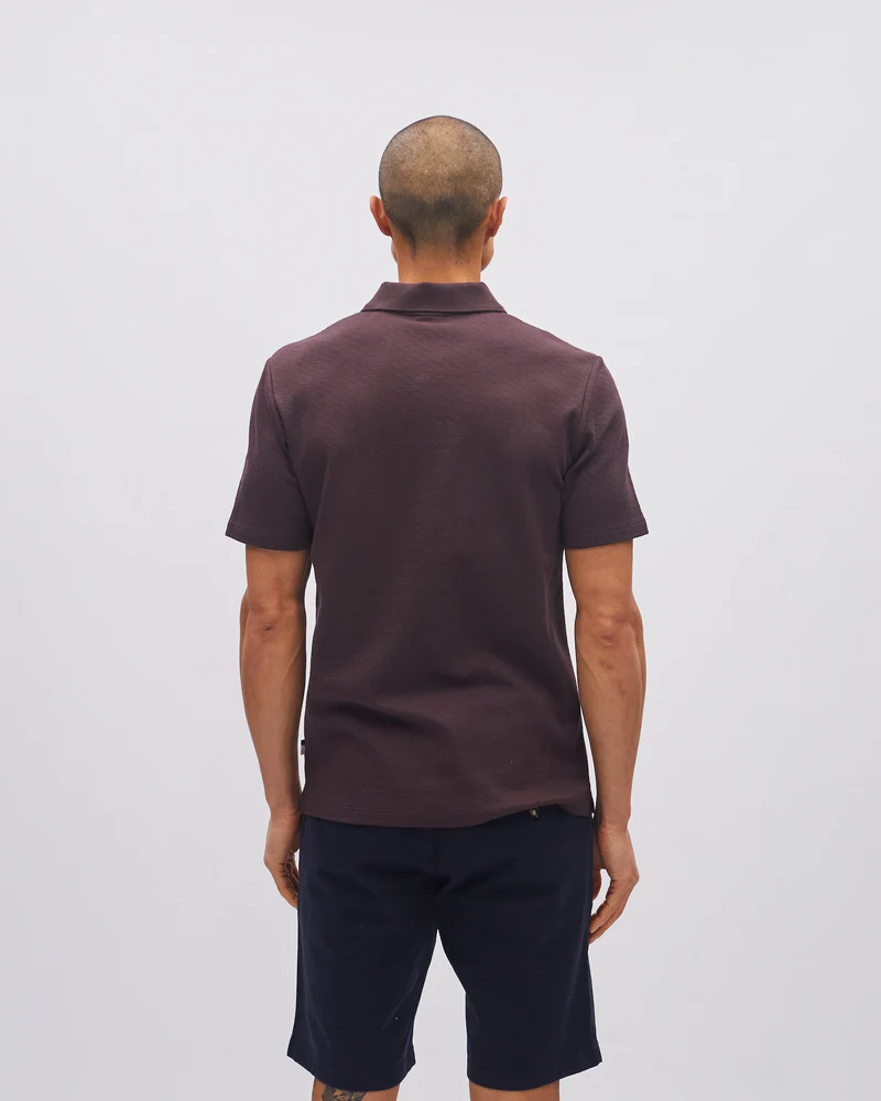 DIESEL Men's Serge Polo - Dark Prune