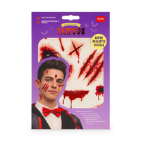 LEGAMI Temporary Halloween Face and Body Scar Tattoos