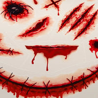 LEGAMI Temporary Halloween Face and Body Scar Tattoos