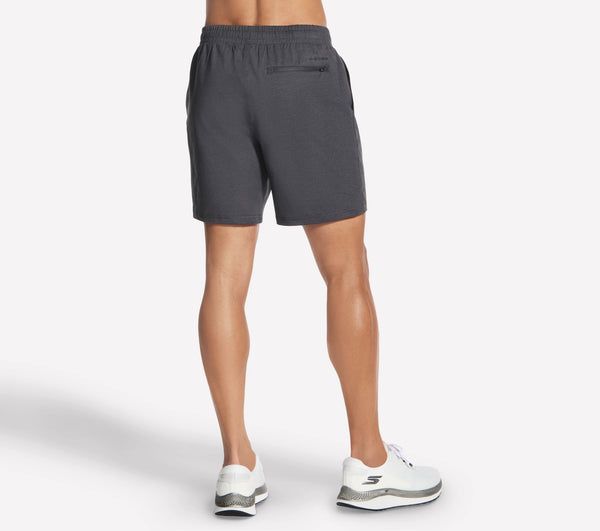 SKECHERS Men's Weekend 7 Inch Shorts - Black/Charcoal
