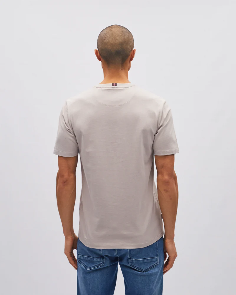 DIESEL Shay Cotton O-Neck T-Shirt - Beachcomber