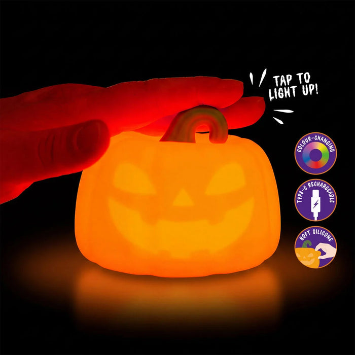 LEGAMI Halloween Pumpkin Rechargeable LED Light in Silicone - Soft Dreams