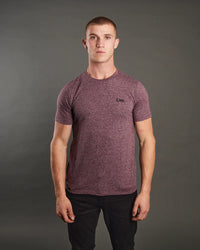 DIESEL Basic Sky O-Neck T-Shirt - Wine Port