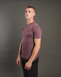 DIESEL Basic Sky O-Neck T-Shirt - Wine Port