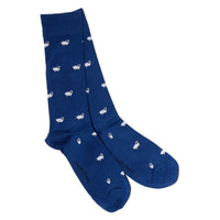 SWOLE PANDA Sheep Sock - Blue