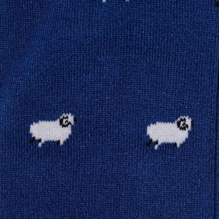 SWOLE PANDA Sheep Sock - Blue