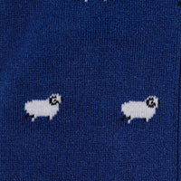 SWOLE PANDA Sheep Sock - Blue