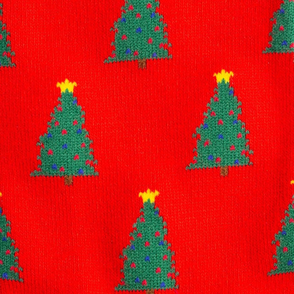 SWOLE PANDA Christmas Sock - Red