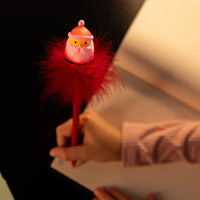 LEGAMI Light-up Ballpoint Pen - Santa Claus - Writing is Magic