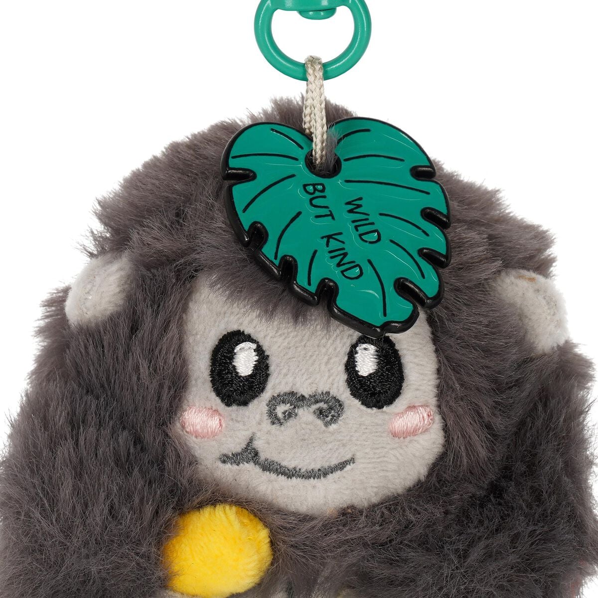 LEGAMI Gorilla Plush Key Ring - Tiny Super Soft!