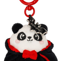 LEGAMI Halloween Panda Plush Key Ring "Bam-Boo!" - Tiny Super Soft!