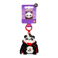 LEGAMI Halloween Panda Plush Key Ring "Bam-Boo!" - Tiny Super Soft!