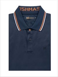 MISH MASH Sportivo Short Sleeve Polo Shirt - Navy
