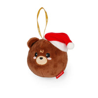 LEGAMI Plush Christmas Decoration - Teddy Bear - Oh-Oh-Ohrnaments