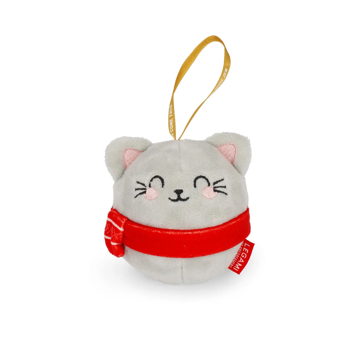LEGAMI Plush Christmas Decoration - Kitty - Oh-Oh-Ohrnaments