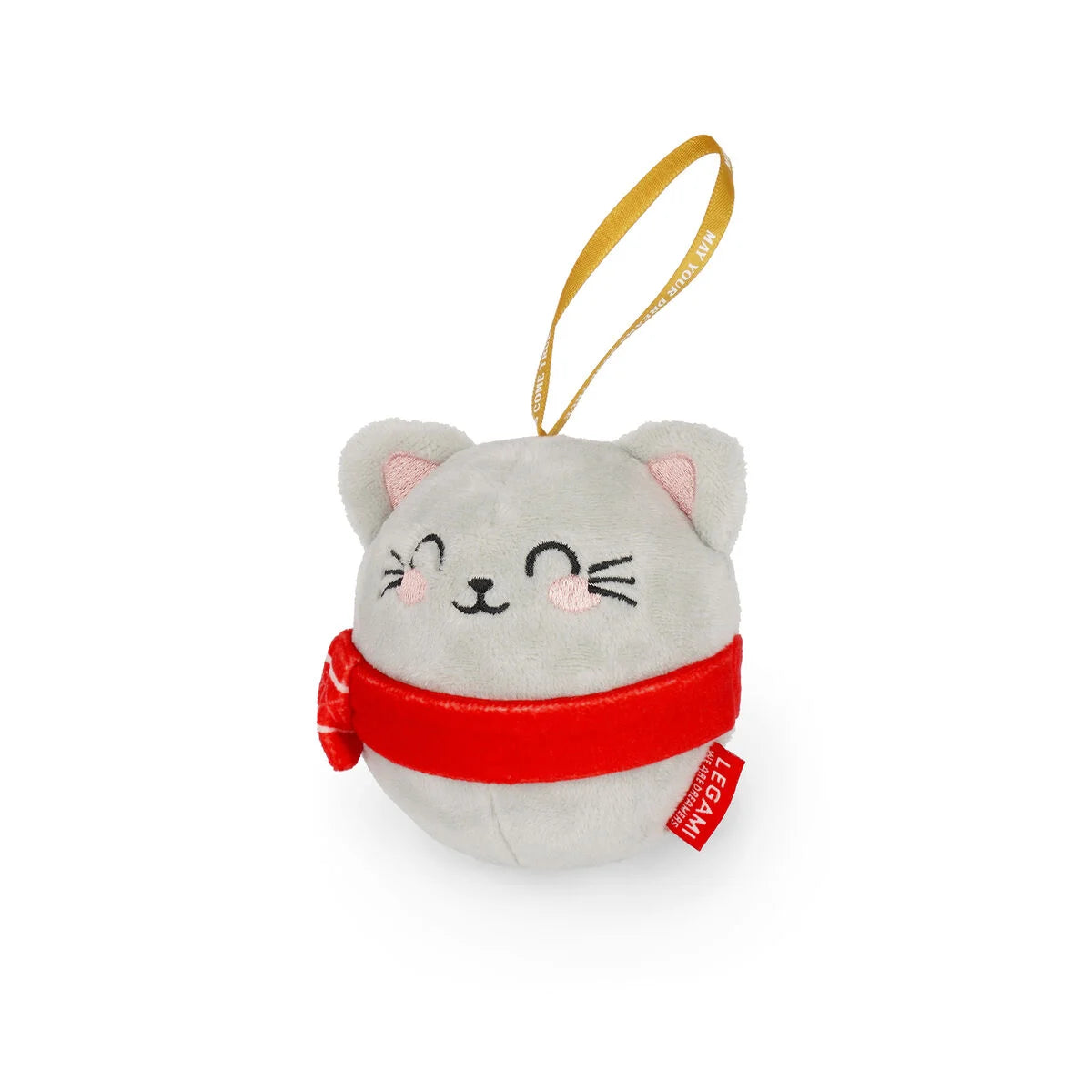 LEGAMI Plush Christmas Decoration - Kitty - Oh-Oh-Ohrnaments