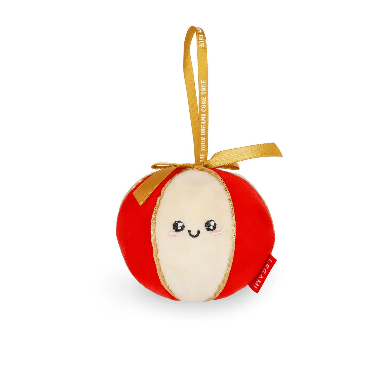 LEGAMI Plush Christmas Decoration - Bauble - Oh-Oh-Ohrnaments