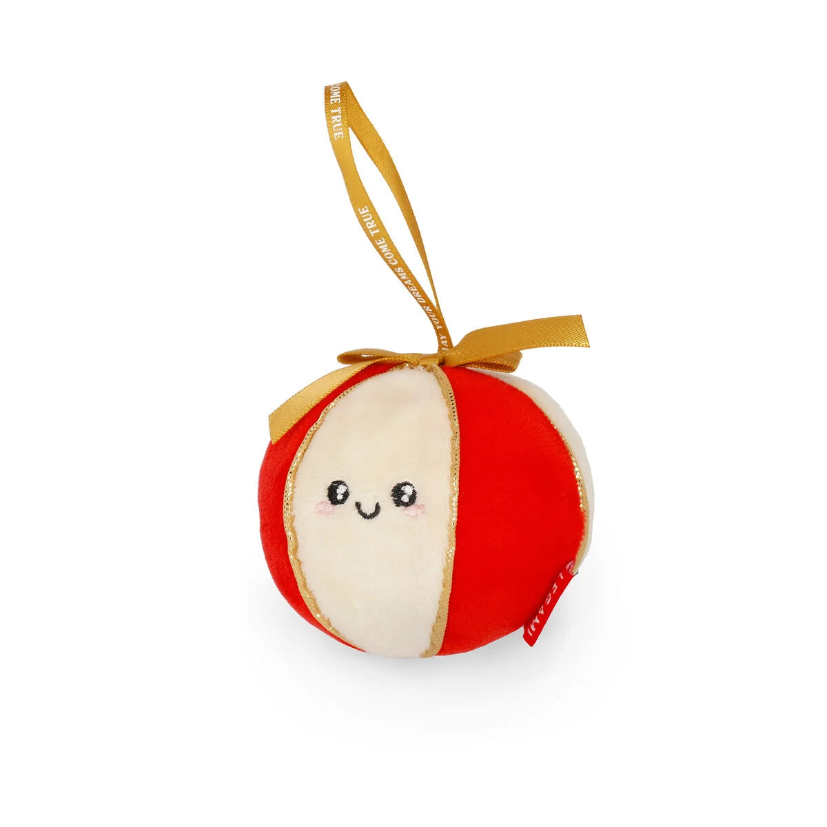 LEGAMI Plush Christmas Decoration - Bauble - Oh-Oh-Ohrnaments