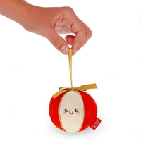 LEGAMI Plush Christmas Decoration - Bauble - Oh-Oh-Ohrnaments