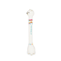 LEGAMI Ballpoint Pen with Base - Stand-Ink Ovation - Llama