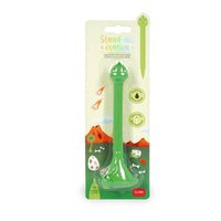 LEGAMI Ballpoint Pen with Base - Stand-Ink Ovation - Dino