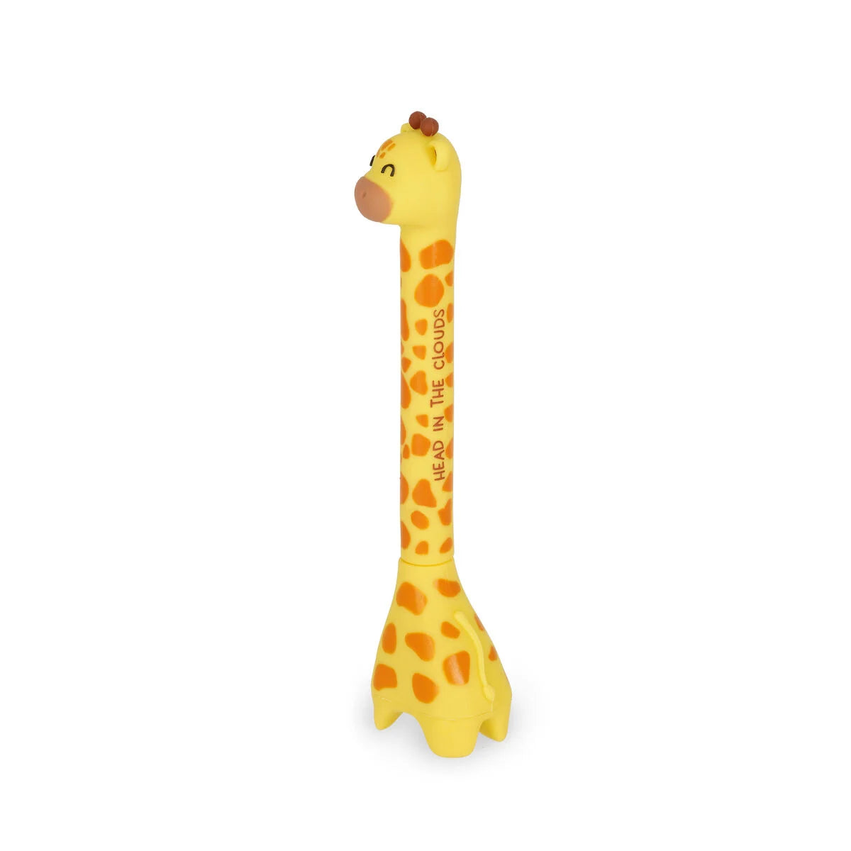 LEGAMI Ballpoint Pen with Base - Stand-Ink Ovation - Giraffe