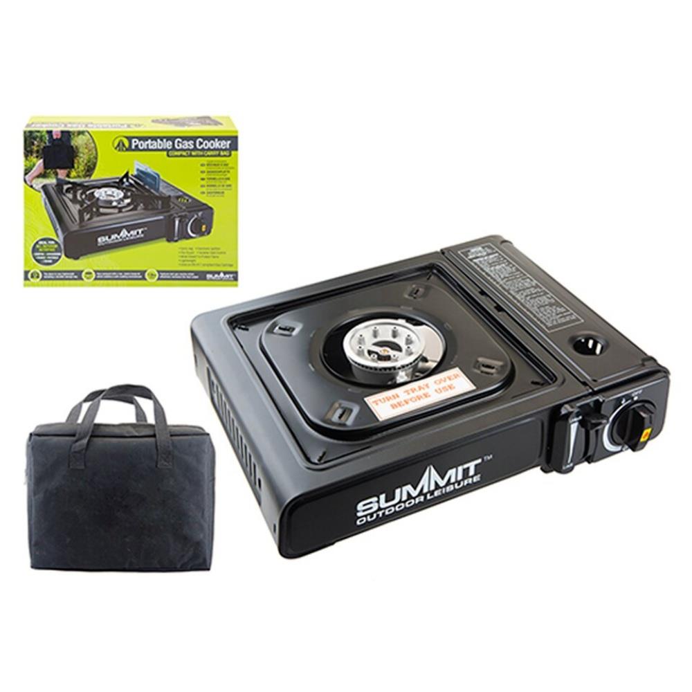 SUMMIT Portable Gas Stove In Carry Bag