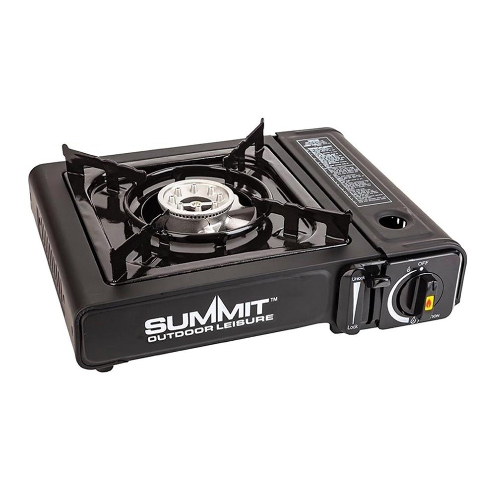 SUMMIT Portable Gas Stove In Carry Bag