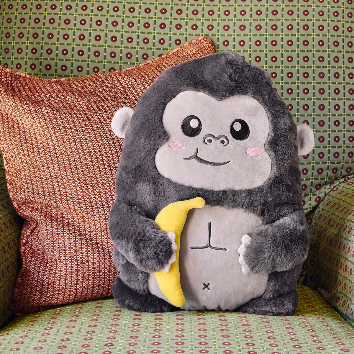 LEGAMI Gorilla Pillow - Super Soft!