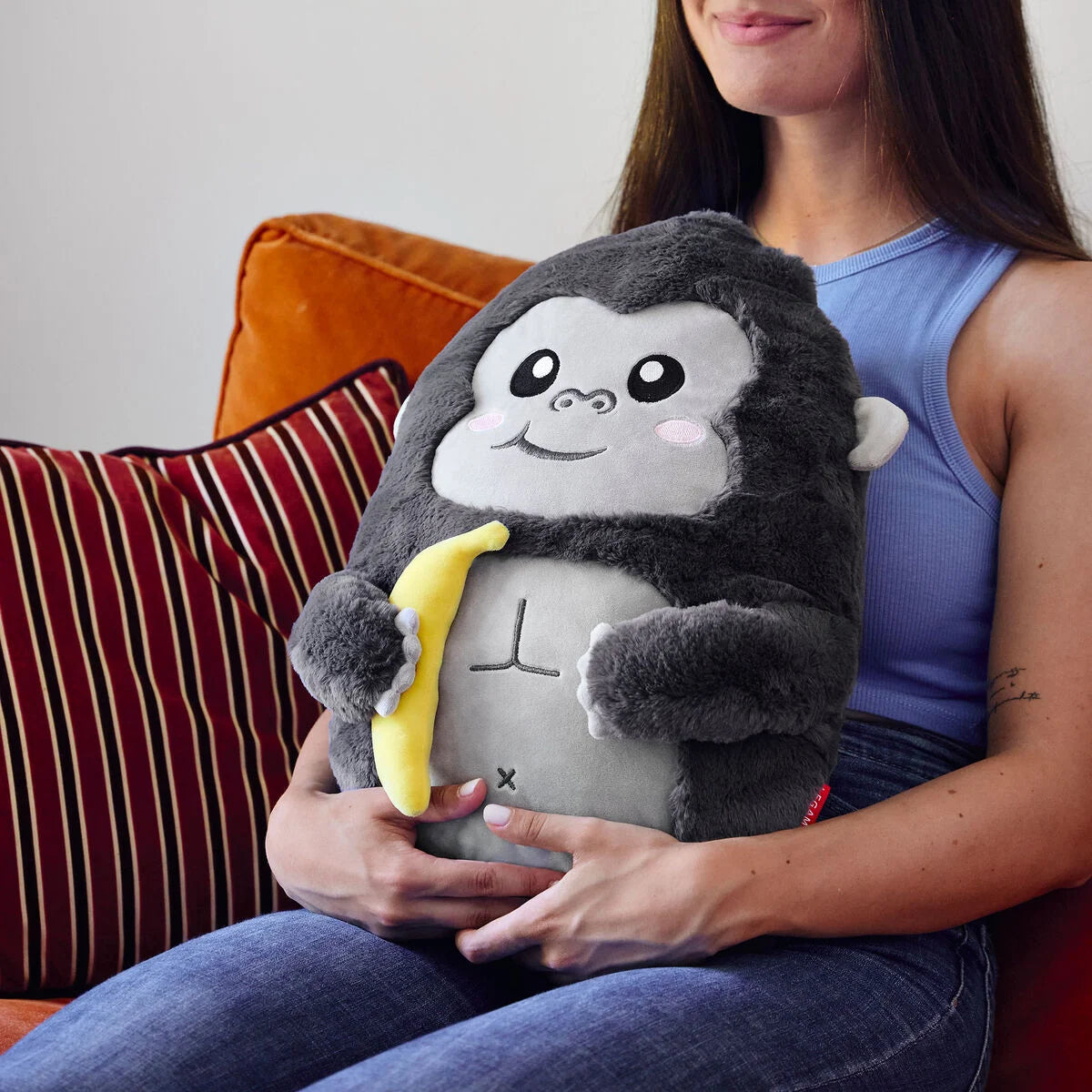 LEGAMI Gorilla Pillow - Super Soft!