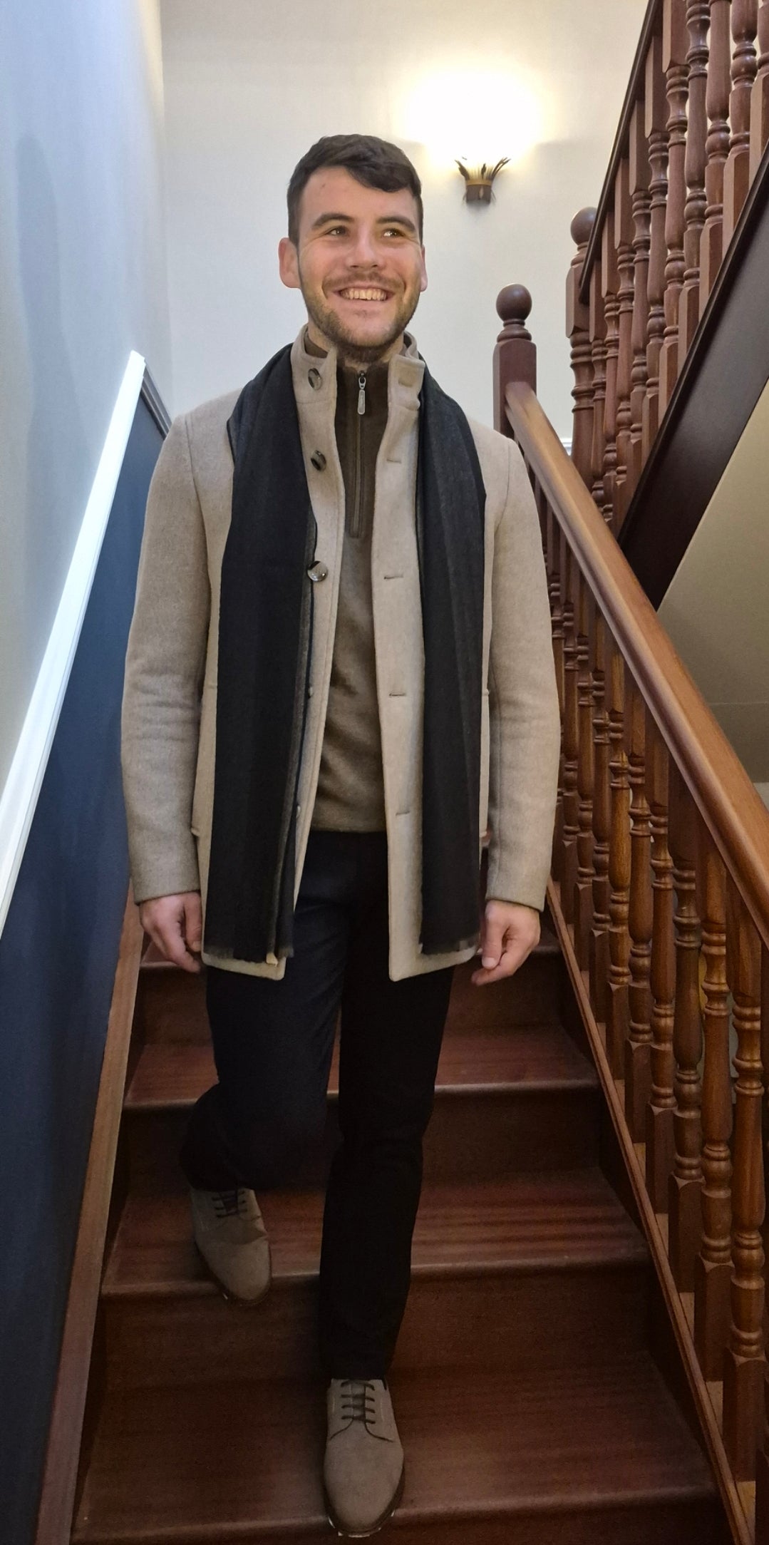 BOWE TAILORING Merrick Over Coat - Tan