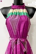 COPE CLOTHING : Halter Neck Dress - Mauve