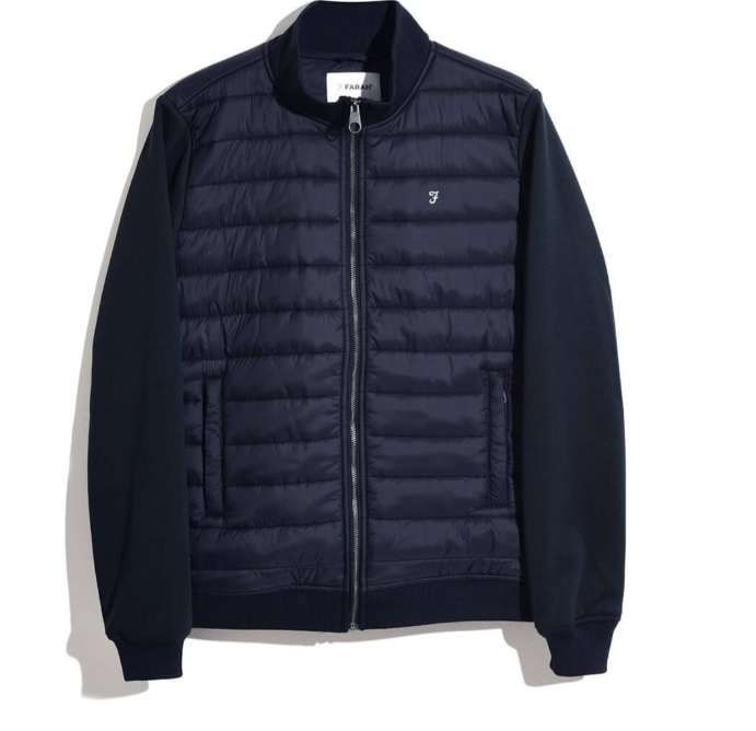 FARAH Brighton Jacket - Navy