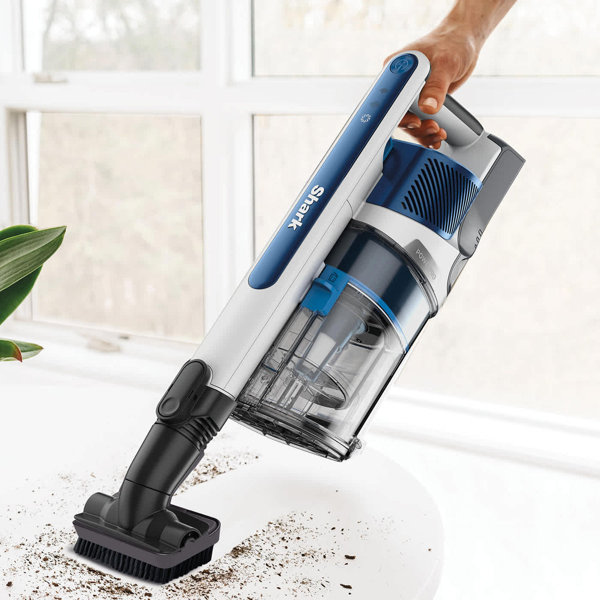 SHARK PowerPro Anti Hair Wrap Floor Detect Cordless Vacuum Cleaner | IZ380UK