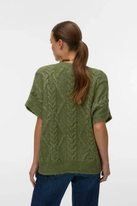 VERO MODA Sheila Sleeveless V-Neck Jumper - Green