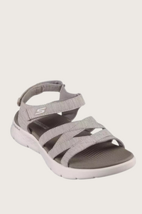 SKECHERS Women's Go Walk Sandals - Taupe