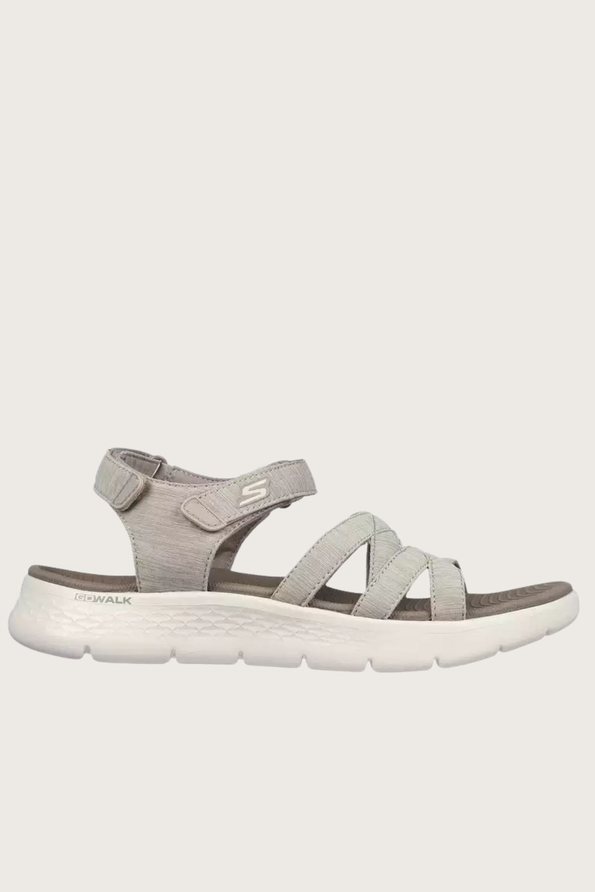 SKECHERS Women's Go Walk Sandals - Taupe