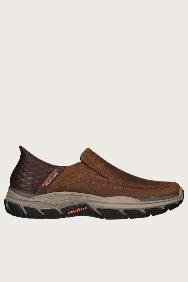 SKECHERS Slip-ins RF: Respected Elgin Men's Shoes - Brown
