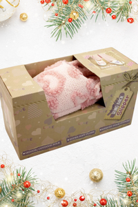 BRANDWELL Slingback Cosy Slippers - Pink