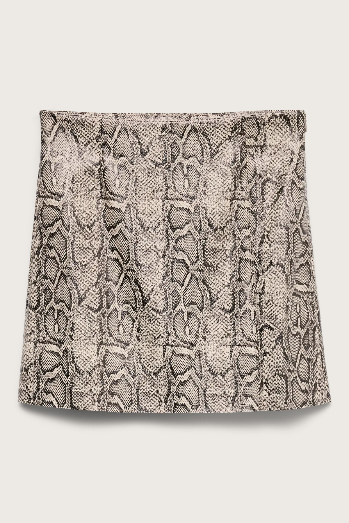 VERO MODA Nelly Snake Print Short Skirt