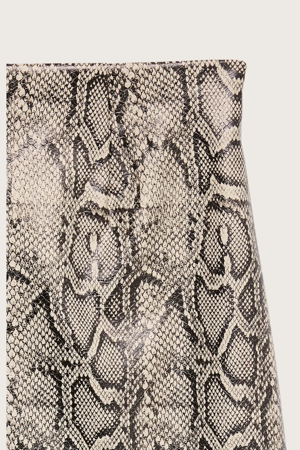 VERO MODA Nelly Snake Print Short Skirt