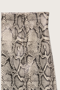 VERO MODA Nelly Snake Print Short Skirt
