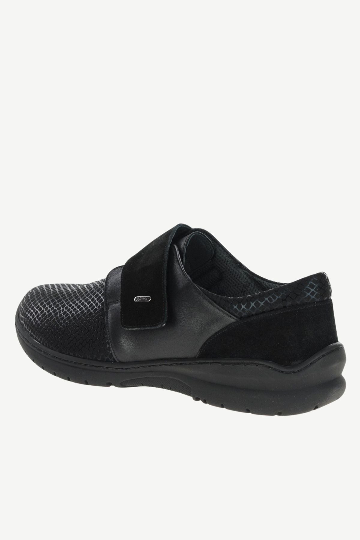 SOFTMODE Women's Daba Velcro Strap Shoes - Black
